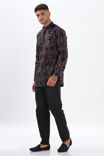 The Royal Amethyst Kurta