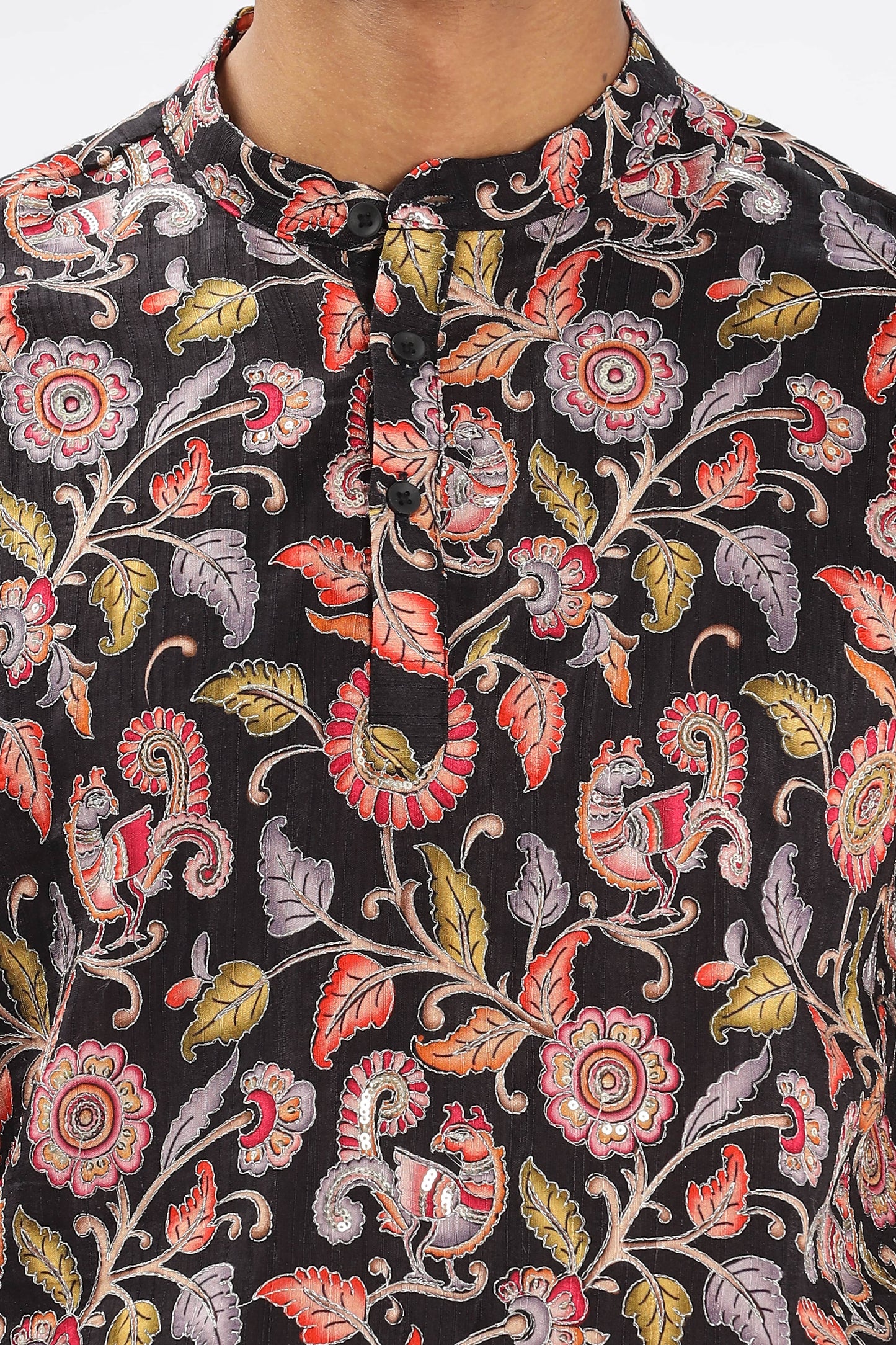 Ebon Bloom Kurta