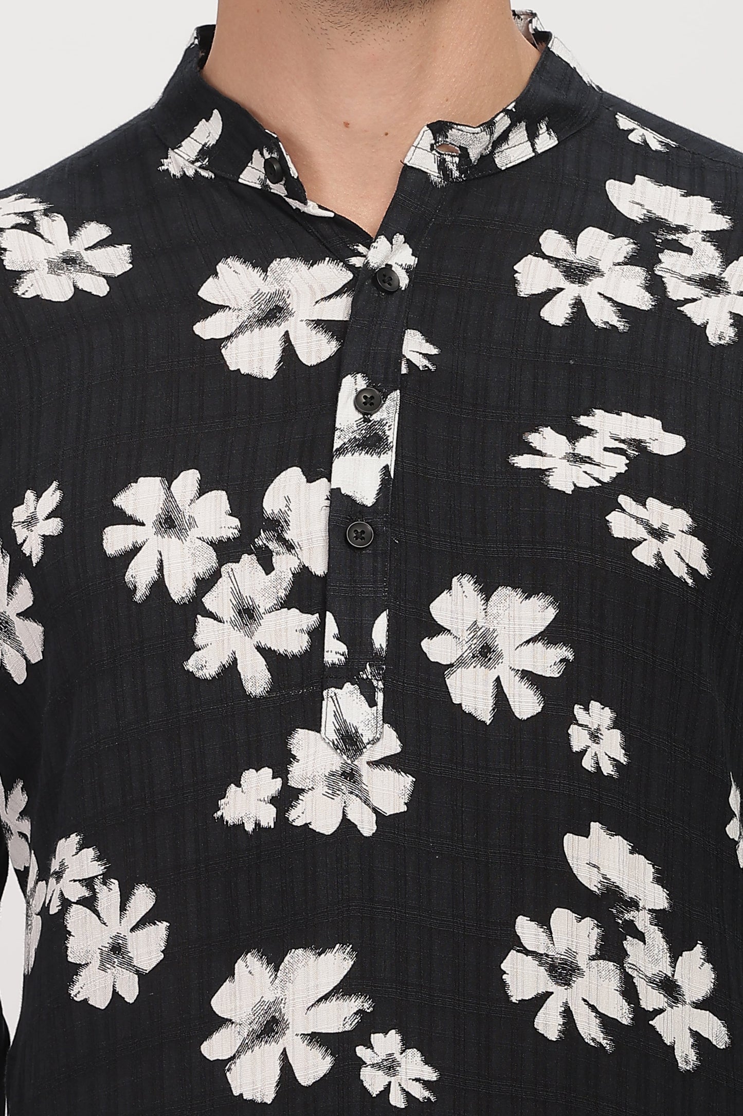 The Midnight Bloom Kurta
