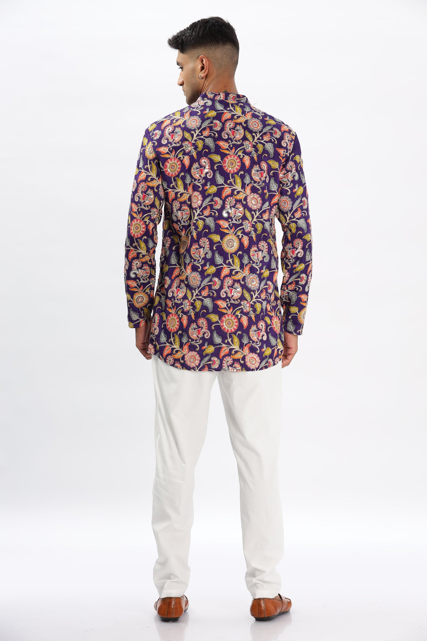 The Indigo Bloom Kurta