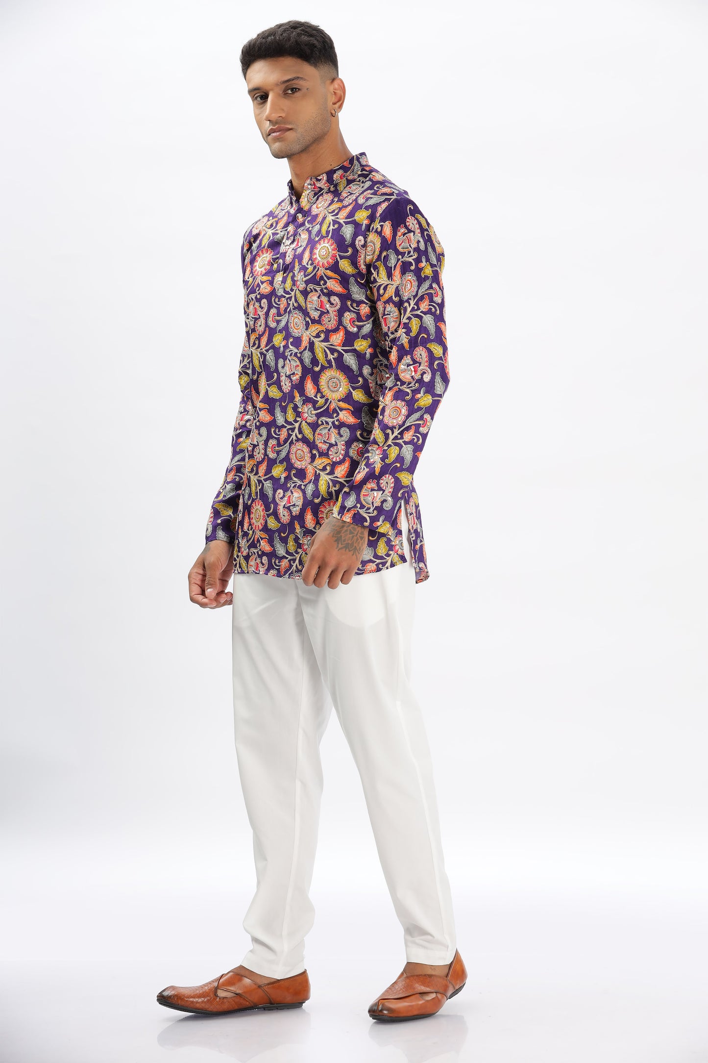 The Indigo Bloom Kurta