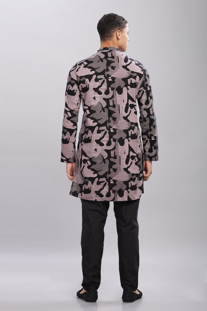 The Midnight Drift Kurta