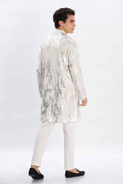 The Silver Grain Kurta