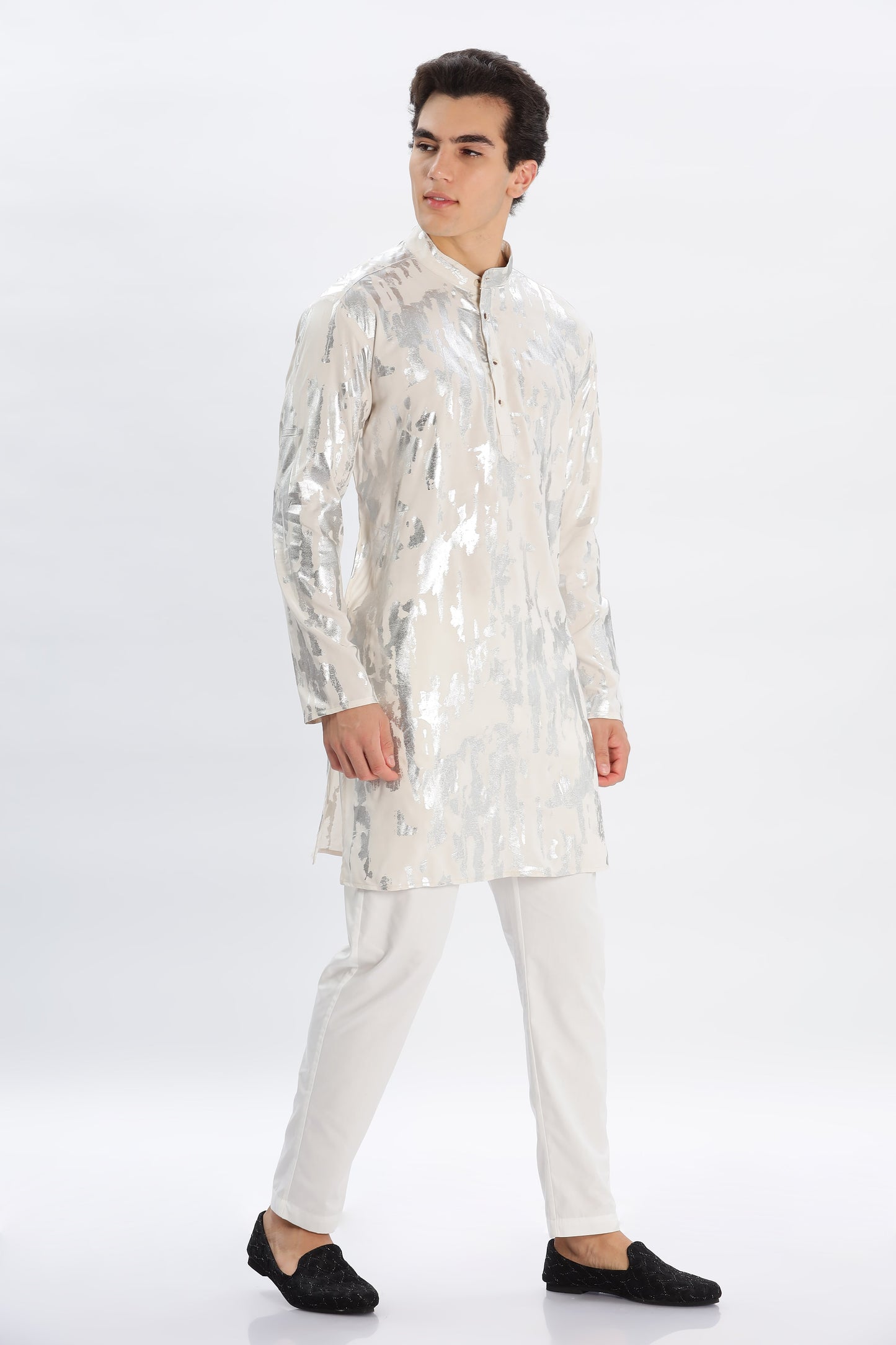 The Silver Grain Kurta