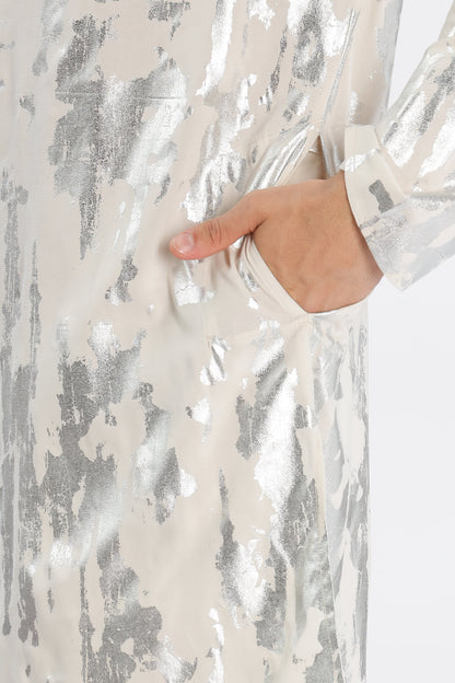 The Silver Grain Kurta