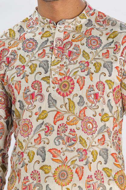 The Ivory Garden Kurta