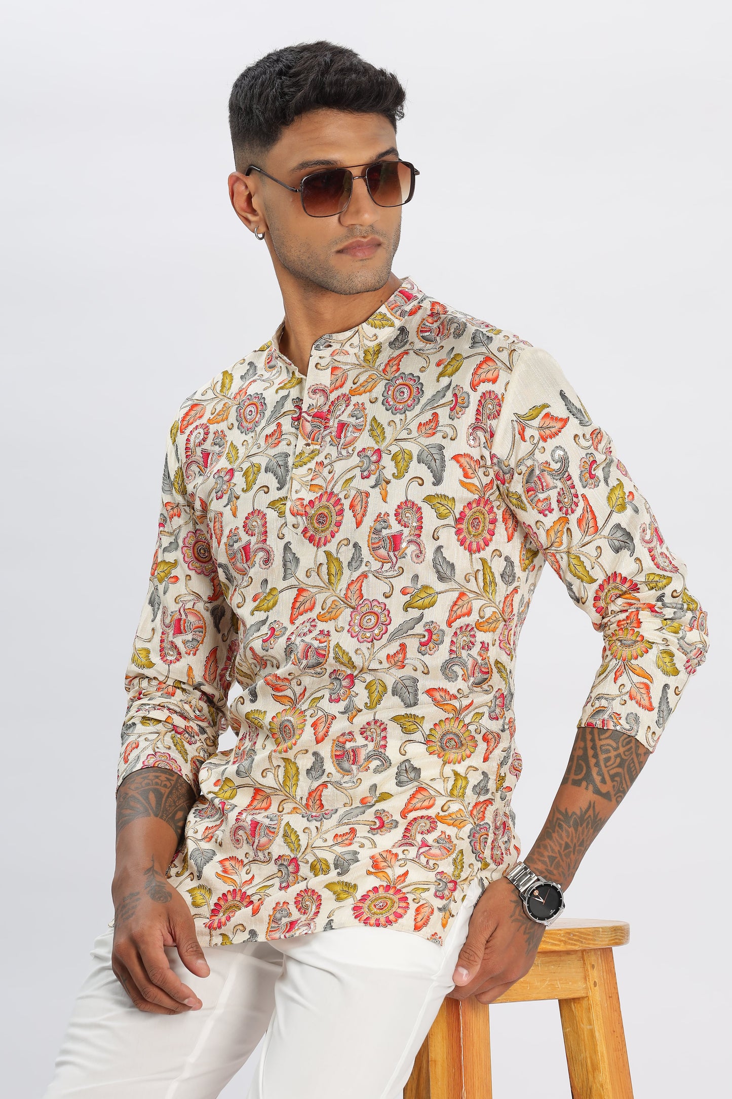 The Ivory Garden Kurta