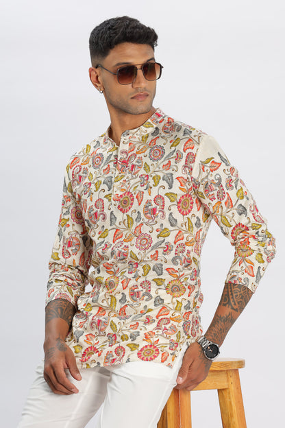 The Ivory Garden Kurta
