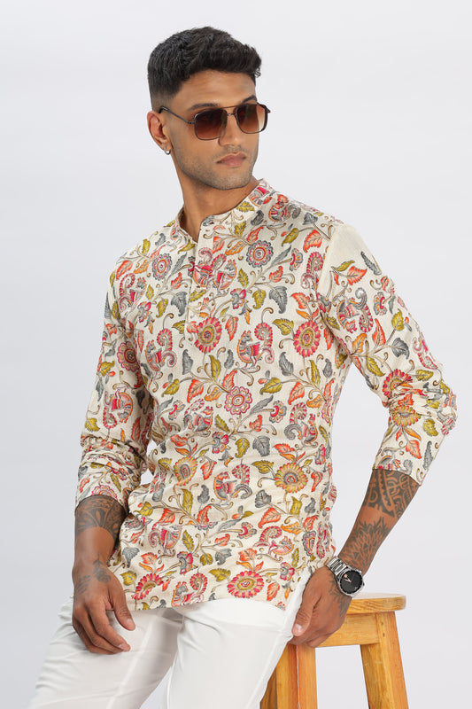 The Ivory Garden Kurta