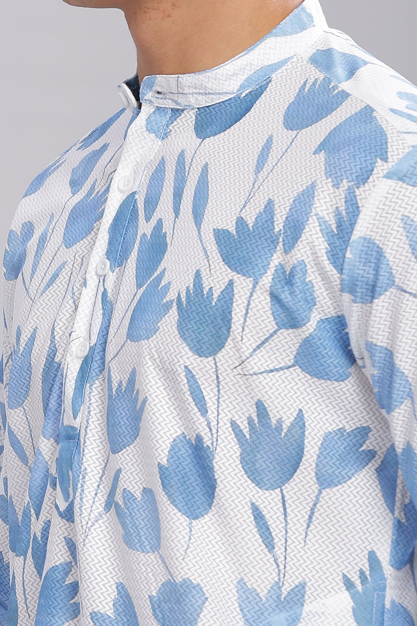 The Blue Bloom Kurta